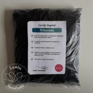 CARVÃO VEGETAL  TRITURADO – 01 LITRO